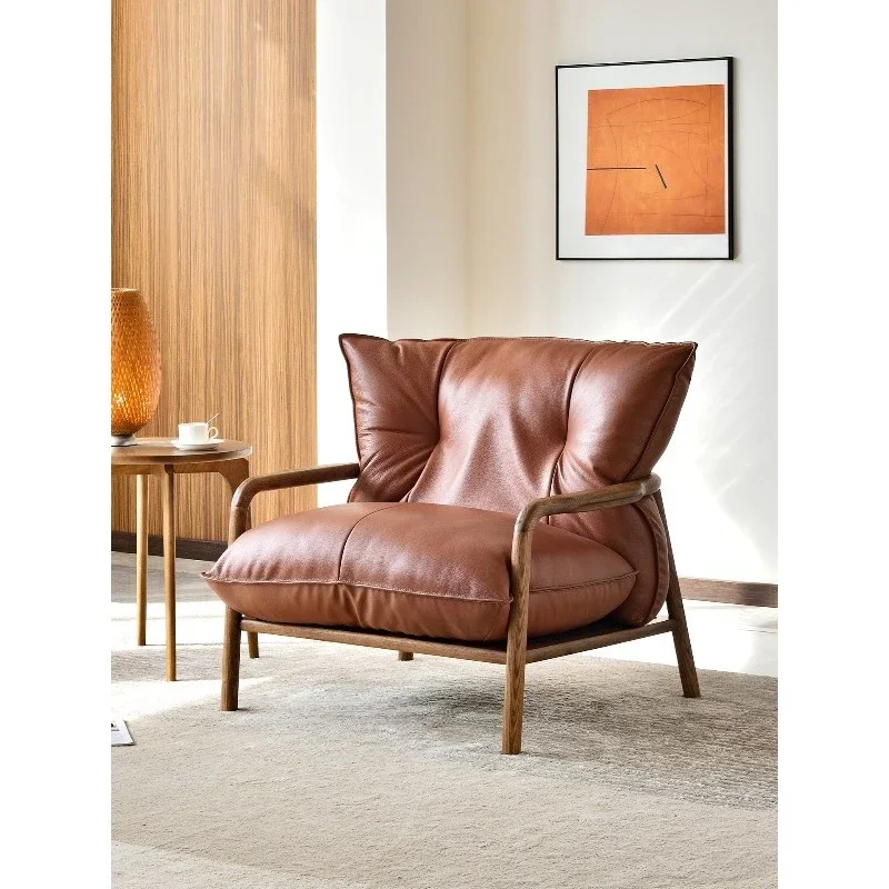 

Средневековый одноместный диван-кресло из цельного дерева, кресло для приема в домашней гостиной, спальне, офисе