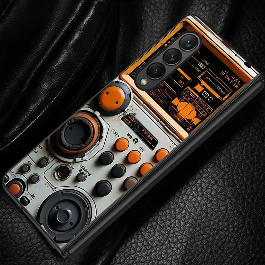 Advanced Game Console Phone Shell Funda Case for Samsung Galaxy Z Fold 8 Ultra ZFold5 ZFold3 ZFold7 ZFold6 Z Fold 7 6 5 4 3