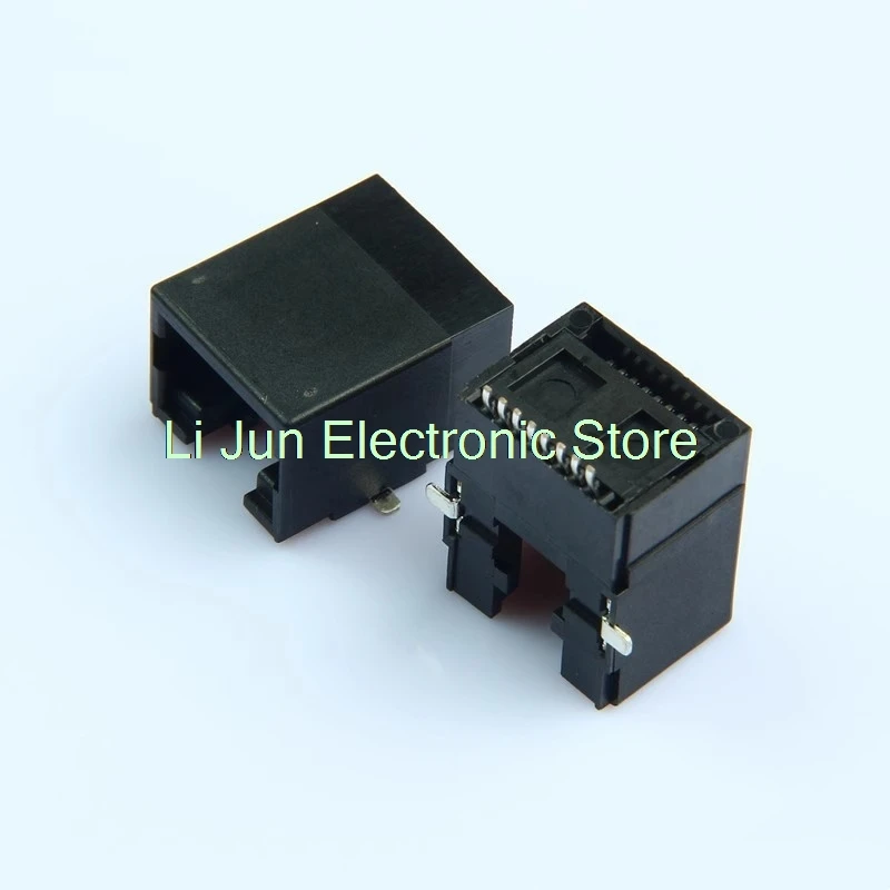 

Rj11 12 телефонный интерфейс ультратонкий разъем материнское сиденье H11.5 гнездо полностью пластиковый патч SMT 6P6C сиденье 100 шт.