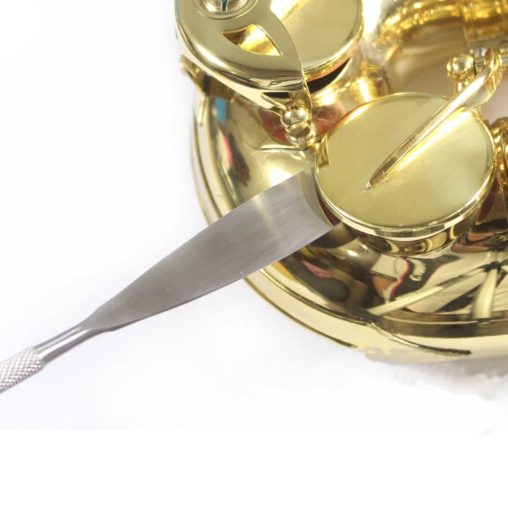 

Саксофон, кларнет, флейта, гобой, регулировочные подушечки, набор инструментов для выравнивания, ремонт деревянных духовых инструментов, набор инструментов с плоской нажимной подушкой