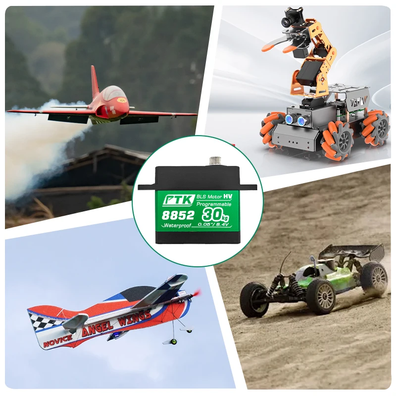 RC servo 35KG digital servo High Speed all-metal gear brushless servo RC parts 1/10 RC Car Drone futaba rc4wd scx10 trx4 servo