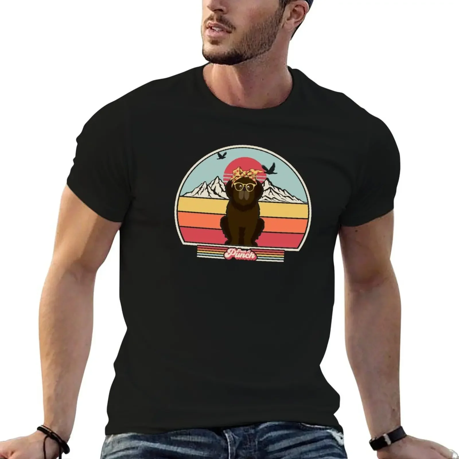 

Newfoundland Design. Retro Style Product T-Shirt blacks graphics plain white t shirts men