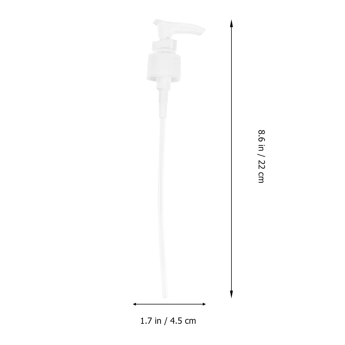 

6Pcs Press Pump Heads Bottle Replacement 24mm for Shampoo Lotion Dispenser Kitchen Bathroom Plastic Pump Accessories