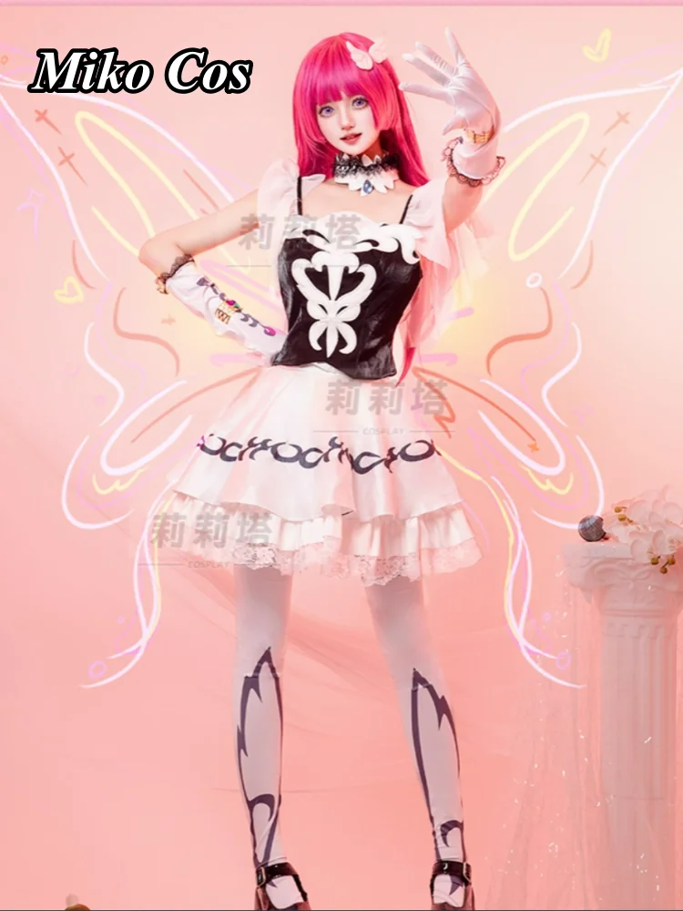 Костюм для косплея Hojo Sophy Pripara, женский милый идол, черно-белые костюмы для вечеринки на Хэллоуин, одежда для ролевых игр Костюм для косплея Hojo Sophy Pripara, женский милый идол, черно-белые костюмы для вечеринки на Хэллоуин, одежда для ролевых игр