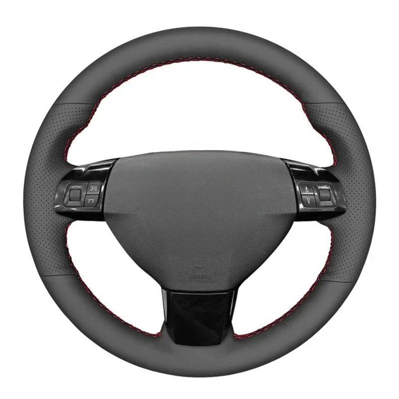 For Opel Astra (H) Zaflra (B) Signum Vectra (C) Vauxhall Astra Holden Astra Black Artificial Leather Car Steering Wheel Covers