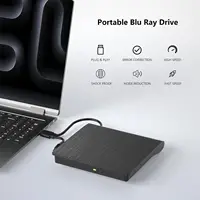 Unidad Blu Ray externa LJIAL, grabador Bluray USB 3,0 y tipo C, lector de Blu Ray CD DVD Compatible con Windows XP/7/8/10/11