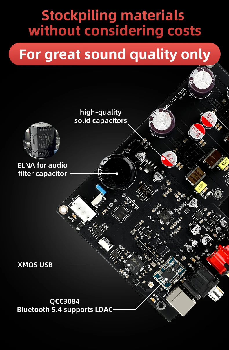 Аналоговый чистый цифровой усилитель мощности HIFI AOAOHT DA1, может напрямую принимает цифровые сигналы без декодера.