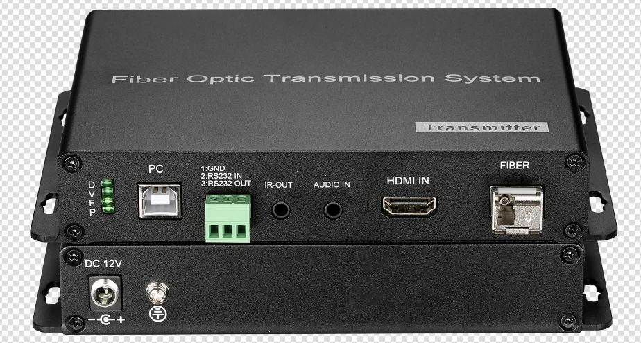 4K60Hz  Multi-Functional Fiber Transmission System 2.0 Fiber Optic Extender Converter