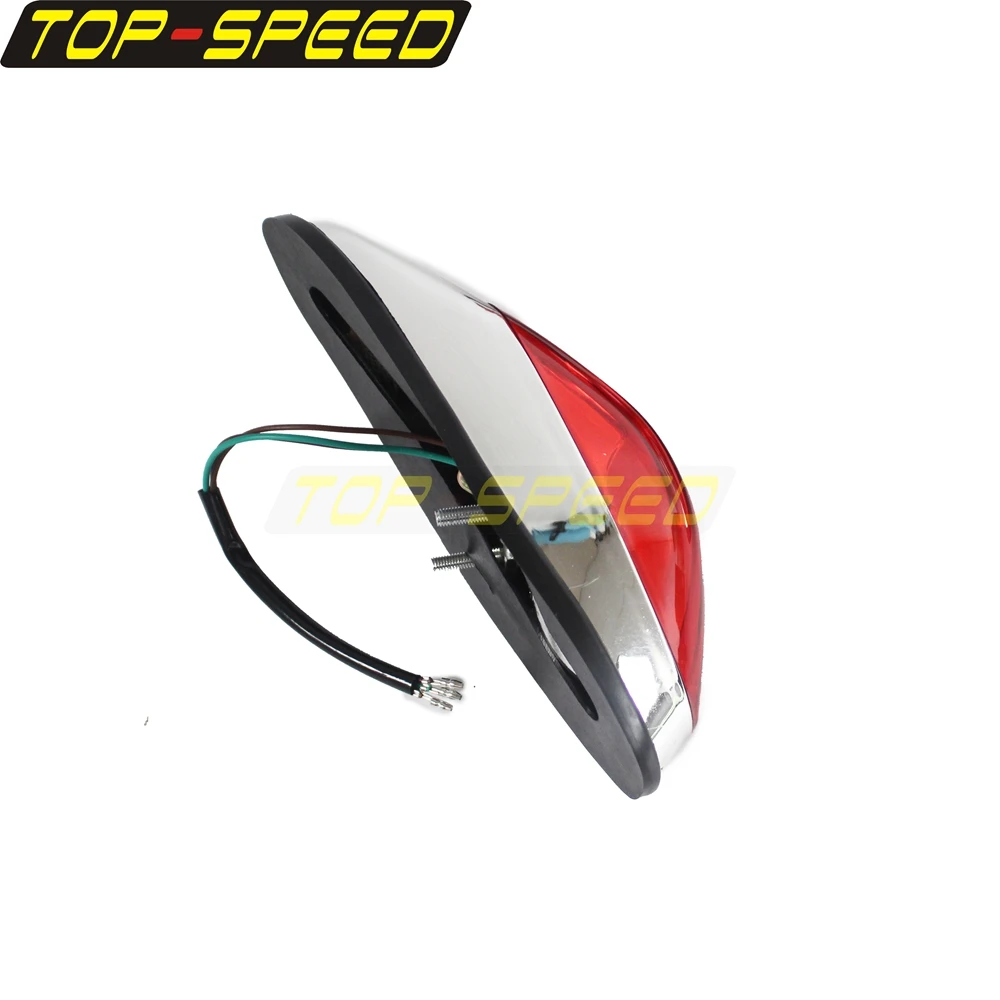 For Kawasaki Honda Shadow V-Star Kawasaki Vulcan 900 1500 Classic VN900C Motorcycle 12V Rear Tail Light Stop Lights Taillights
