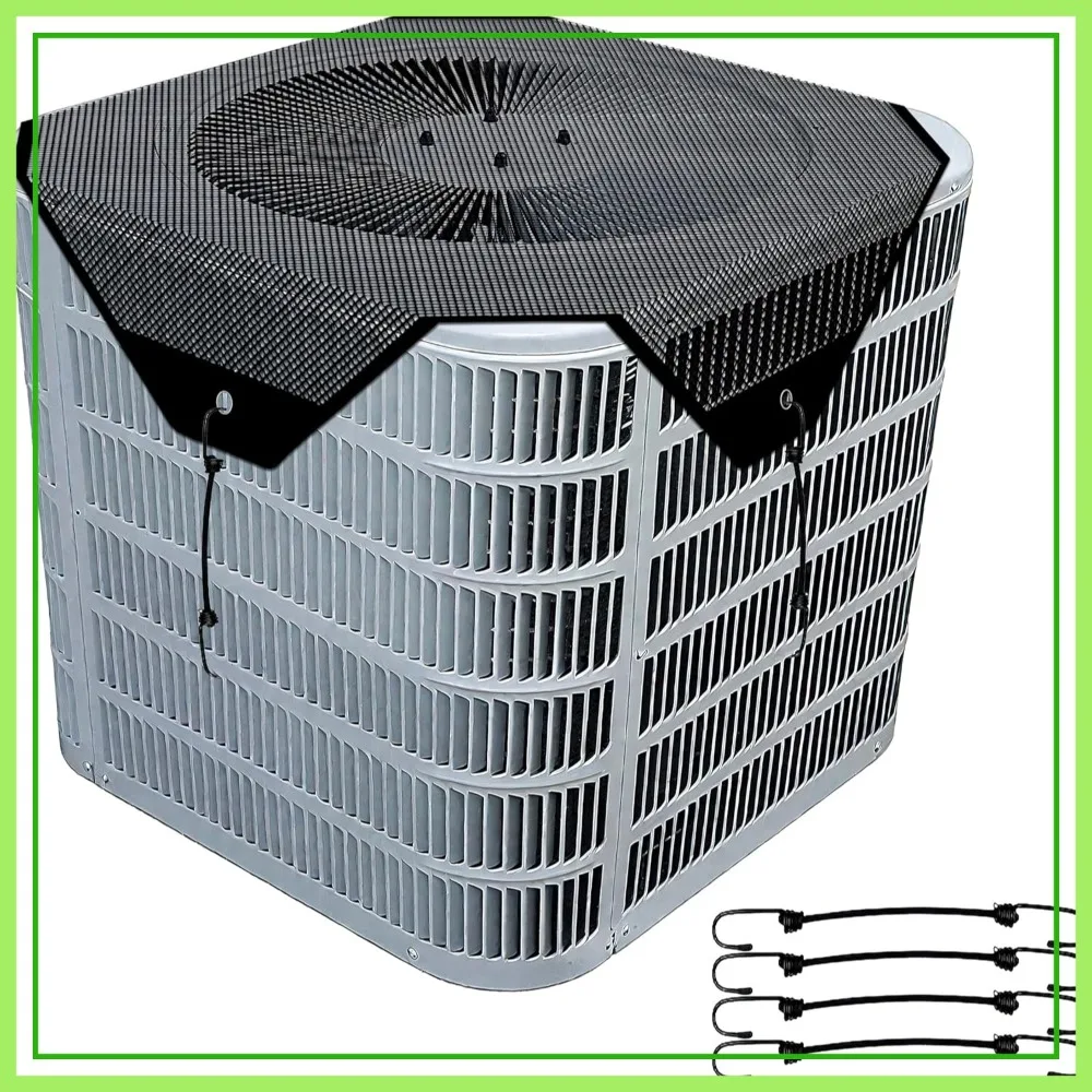 

Central Air Conditioner Cover for Outside Unit, Breathable Mesh Shade, Universal Fit 26x26 Inches