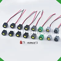 Conector IAC automático de 2 pines, enchufe del sensor de temperatura del agua para Toyota 1JZ-GTE 2JZ-GTE Mazda Mitsubishi 178390 -1 178390 -2 178390 -3 1