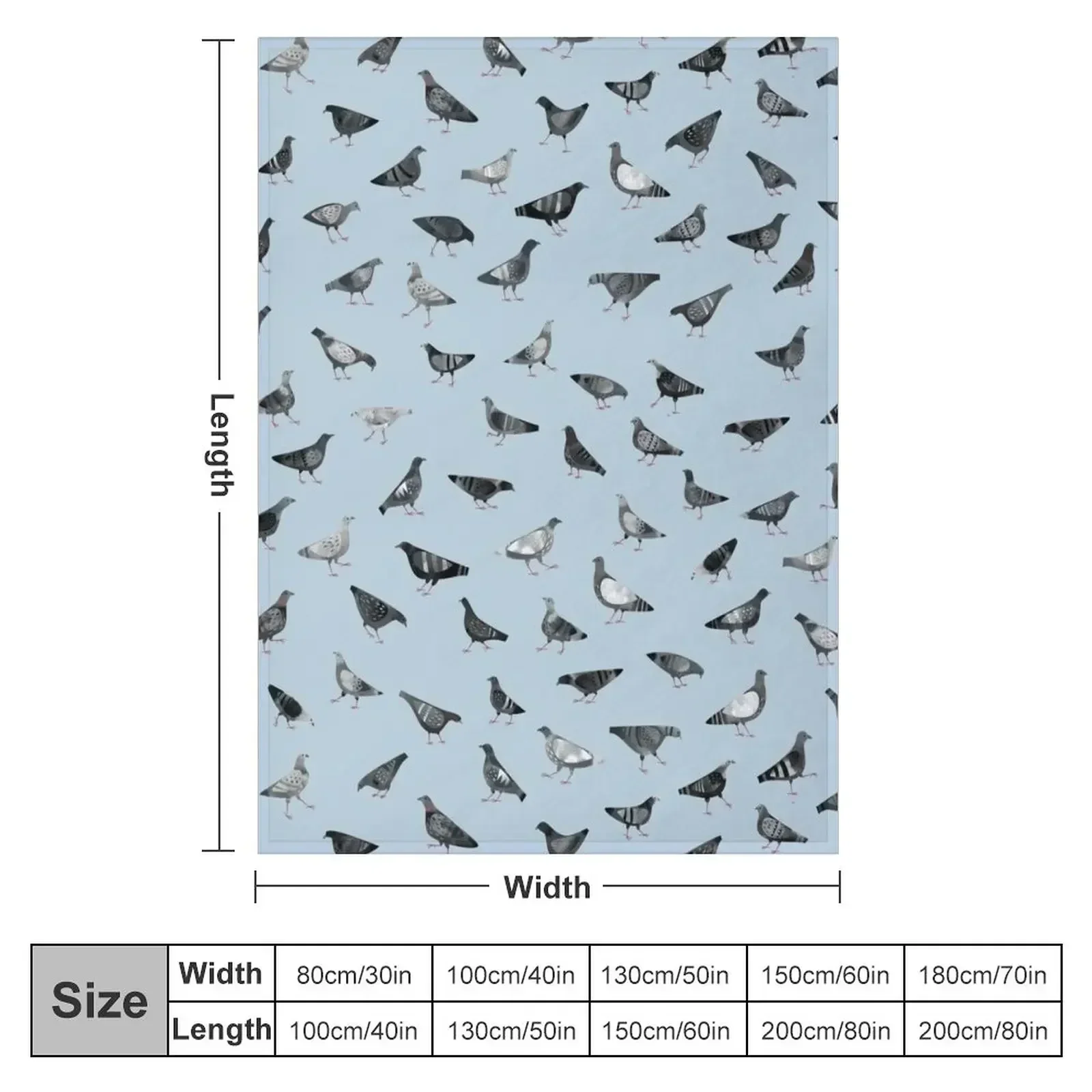 Pigeons Doing Pigeon Things Throw Blanket for sofa Giant Sofa Furrys halloween Blankets Sofas Of Decoration Beautifuls Blankets