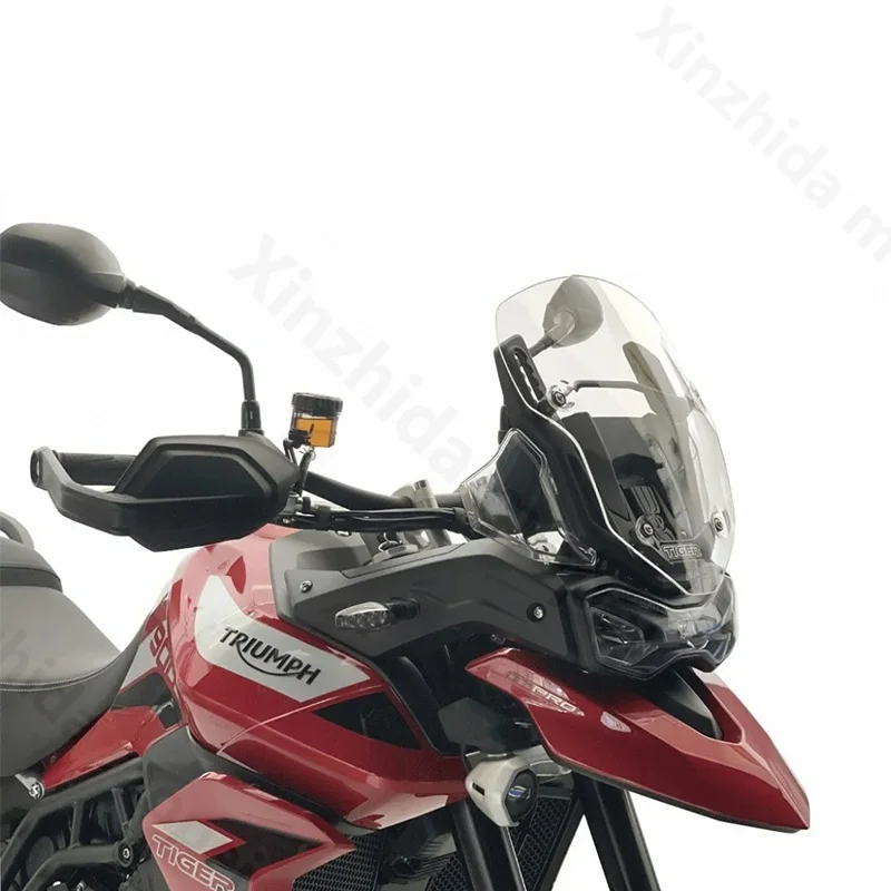 For Triumph Tiger 850 900 2020 2021 2022 2023 2024 2025 Motorcycle Sport Windshield Windscreens Wind Deflectors Transparent