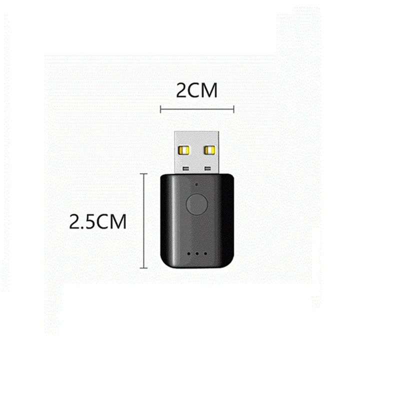 USB Bluetooth 5.1 Adapter Wireless USB Bluetooth Receiver USB Audio Transmitter Car Bluetooth Adapter-AC37