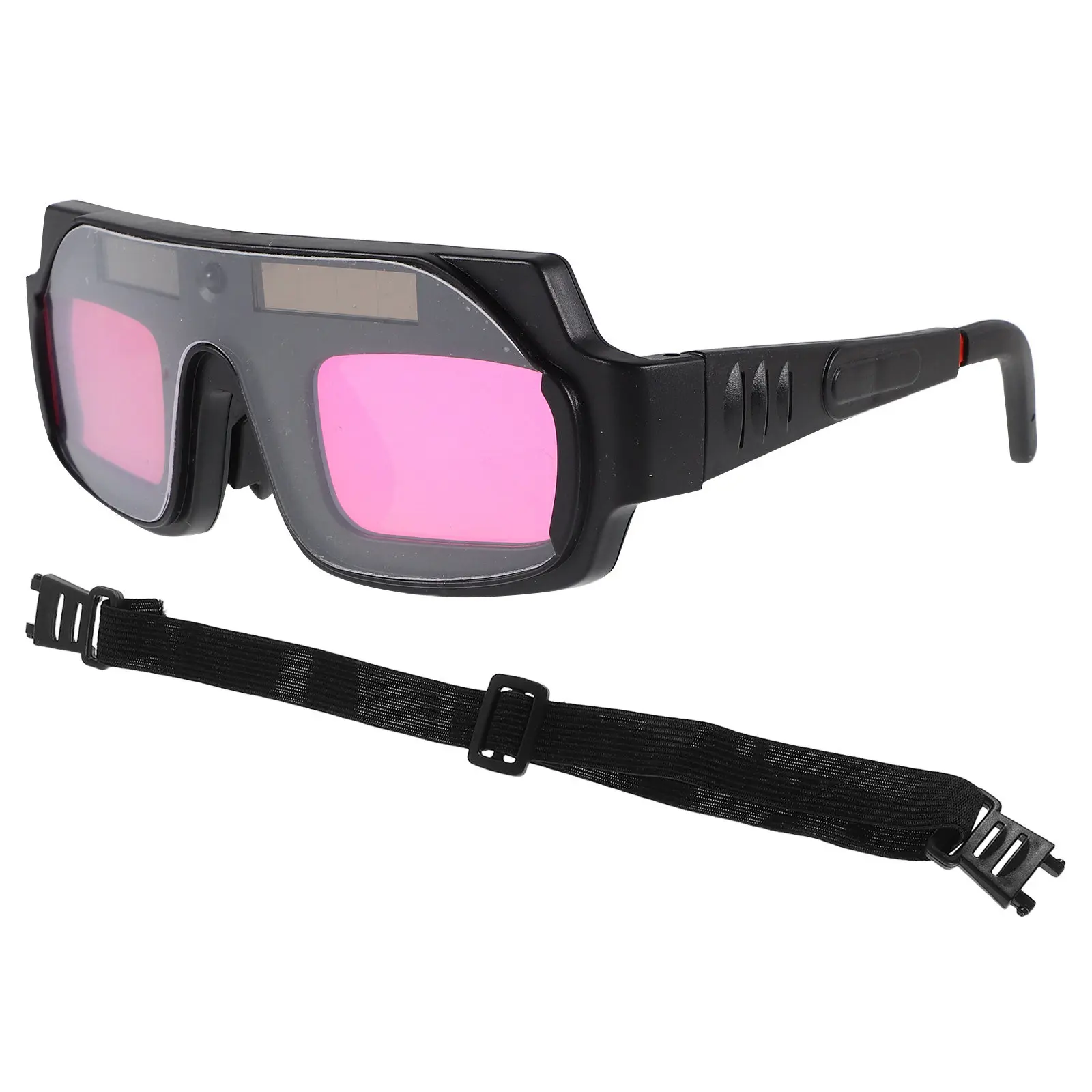 

Welding Safety Glasses Auto Darkening Lightweight Comfort Fit Uv Blocking Hd Lens Clarity for Indoor Outdoor Welding Protective