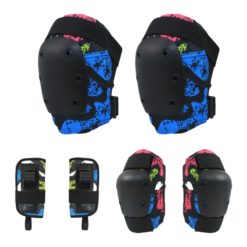 

Ski Protective Gear Set Thickened Knee/Elbow Anti-fall Protection Pads For Skateboard/roller Skating Gear Equipment Accessories