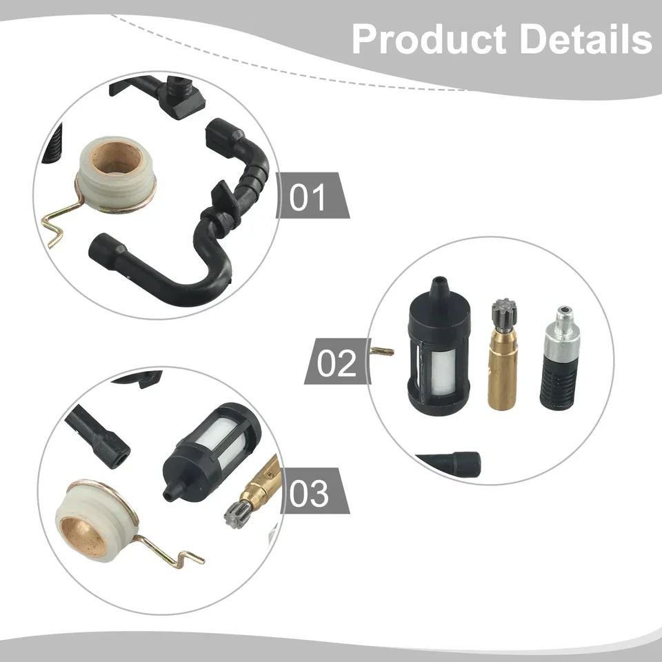 Kit Pompe à Huile Pour Stihl MS180 MS170 017 018 - Pièces De Rechange Tronçonneuse