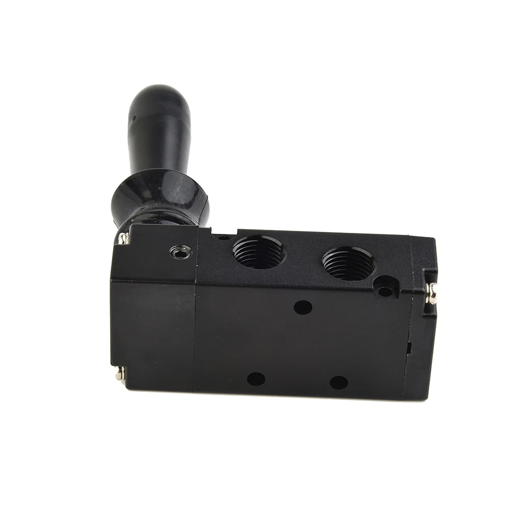 Hand Pull Lever Pneumatic Air Valve 4H210-08 5 Port 2 Position 1/4In PT Control Power Tool Accessories