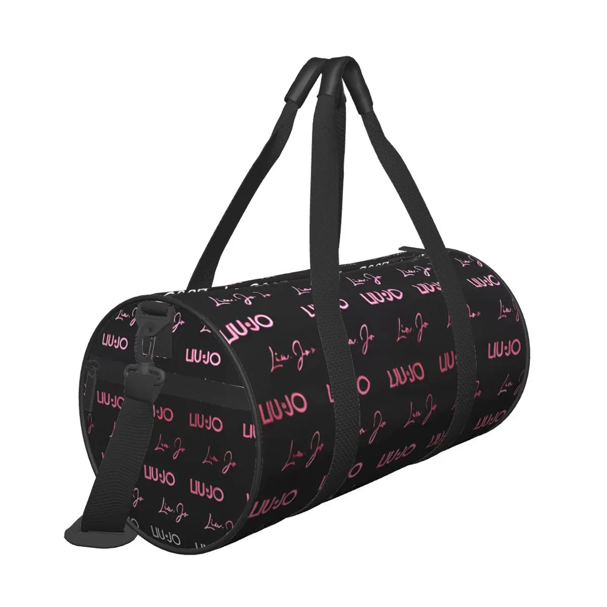 Liu Jo, bolso de viaje redondo de gran capacidad para hombre y mujer, bolso de equipaje de mano, bolso de mano para hombre, bolso deportivo de gran capacidad para fin de semana y gimnasio