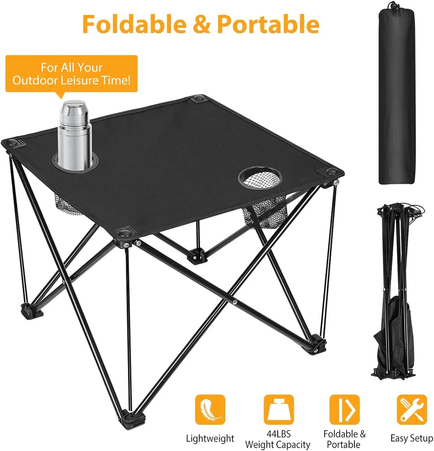 Portable Camping Table Folding Tourist Tables Camping Outdoor Ultralight Storage Tourist Desk for Traveling Picnicking BBQ 캠핑테이블