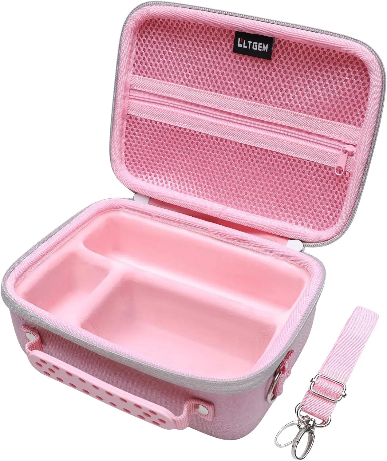 Hard Travel Case for Sony Alpha ZV-E10 / ZV-E10 II/ZV-1/ZV-1F/ZV-1 II Camera Kit Cover Storage bag pink (only bag!)