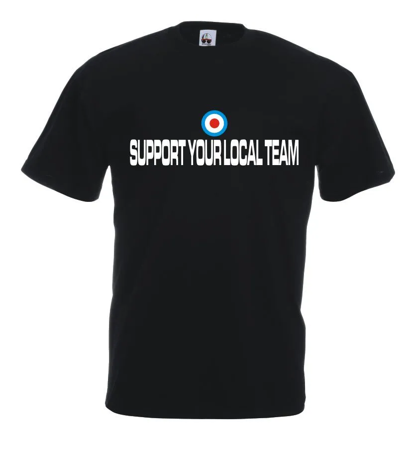 Suéter Support Local Equipo U22 _ J Camiseta Algodón Hooligans Gorra Casual Mods