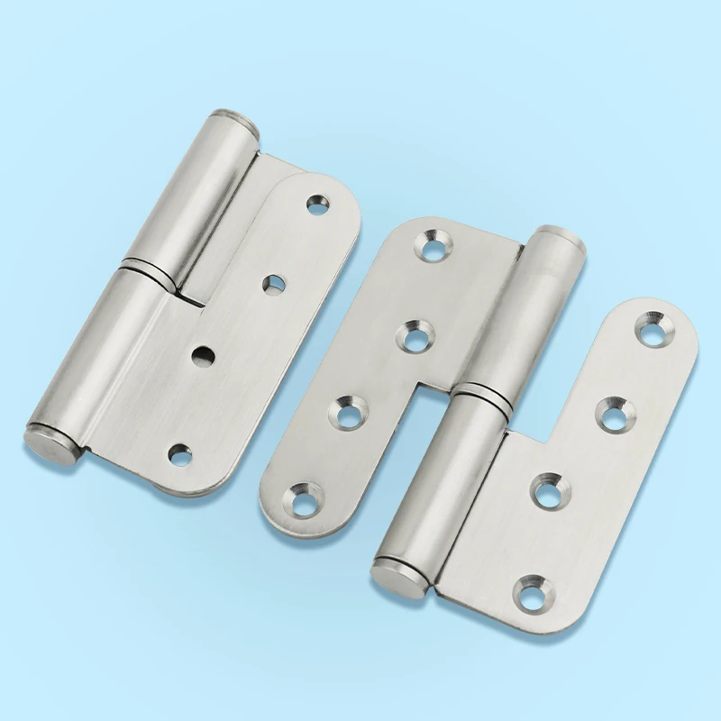 

4-inch Stainless Steel Rounded Corner Detachable Hinge Cabinet Door Flat Open Load-Bearing Hinge Chassis Cabinet Door Hinge