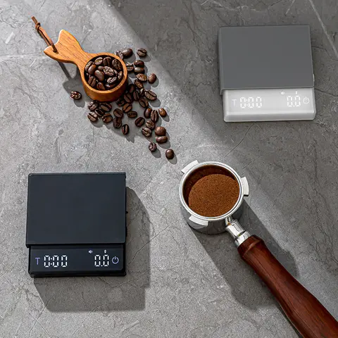 Kitchen Coffee Scale 0.1g High Precision Smart Electronic Scale USB Charging Touch Sensor Kitchen Measuring Tools