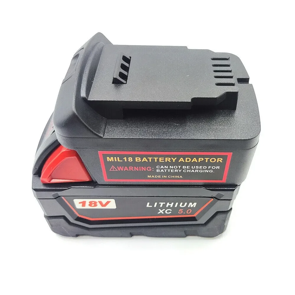 Converter Battery Adapter for Milwaukee 18V Li-ion Battery Convert to For Dewalt 18V 20V Max Li-ion Battery Power Tool Drill