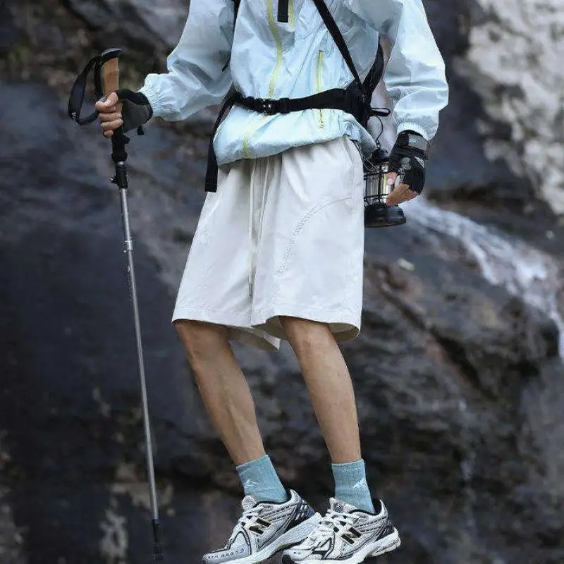 

Мужские спортивные шорты больших размеров: легкие, дышащие, для летних тренировок, бега, плавания, спортзала, однотонные, быстросохнущие, S-XXXXXL