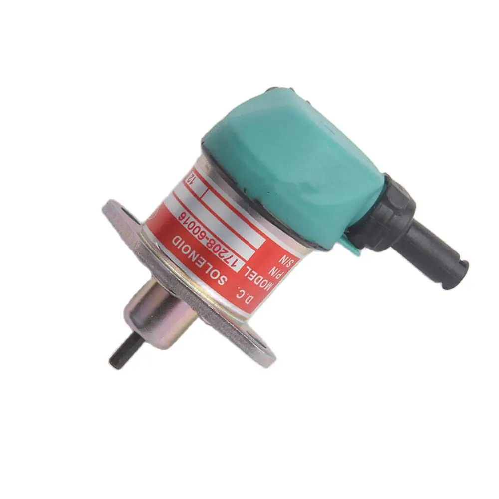 

17208-60016Excavator parts XCMG XE75 CA-T 305/306/307E Kubota C2.6 engine flameout switch solenoid valve