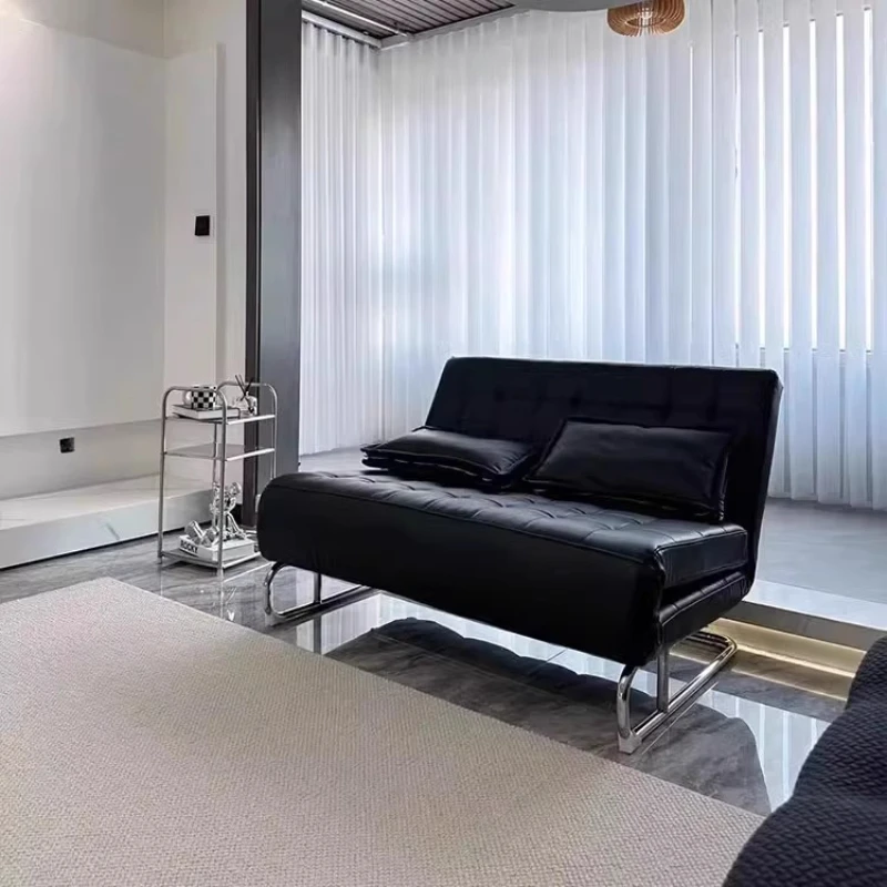 

Single sofa bed folding dual-purpose small apartment leisure chair sofa balcony recliner living room