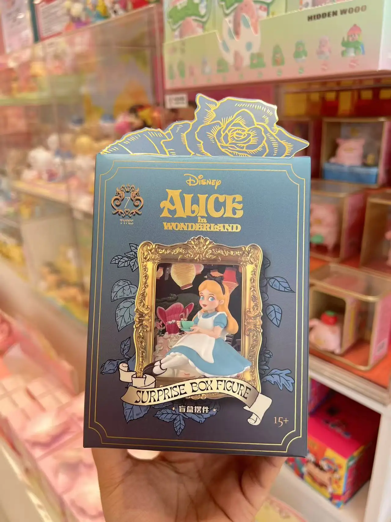 مجموعة ألوان مغناطيسية ثلاثية الأبعاد من Alice In Wonderland Art Gallery، ديكور رف قابل للجمع للمعجبين والفنانين
