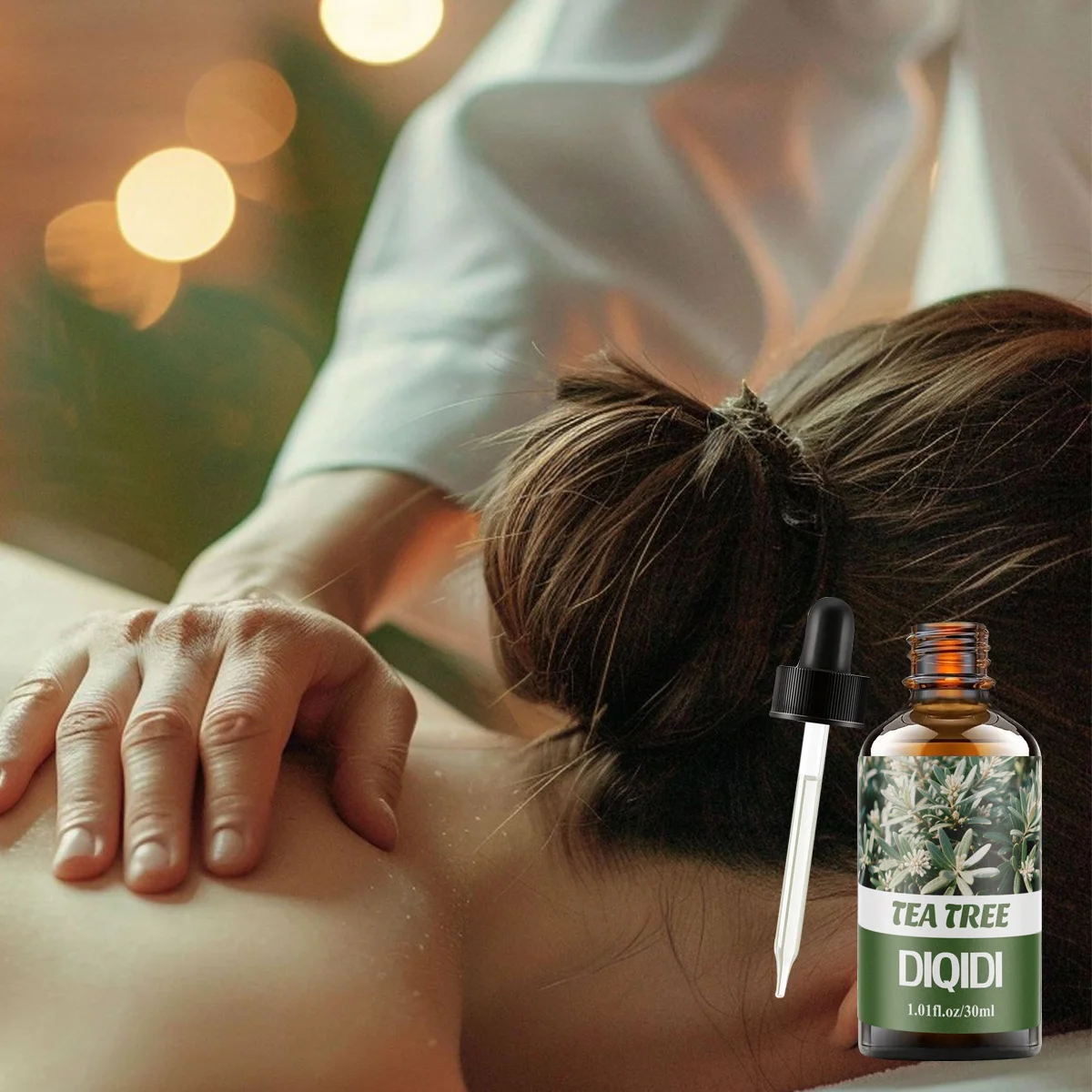 Huile essentielle d'arbre à thé, huile essentielle composée, huile essentielle d'aromathérapie domestique, élimine les odeurs, l'air clair, diffuseur, humidificateur.