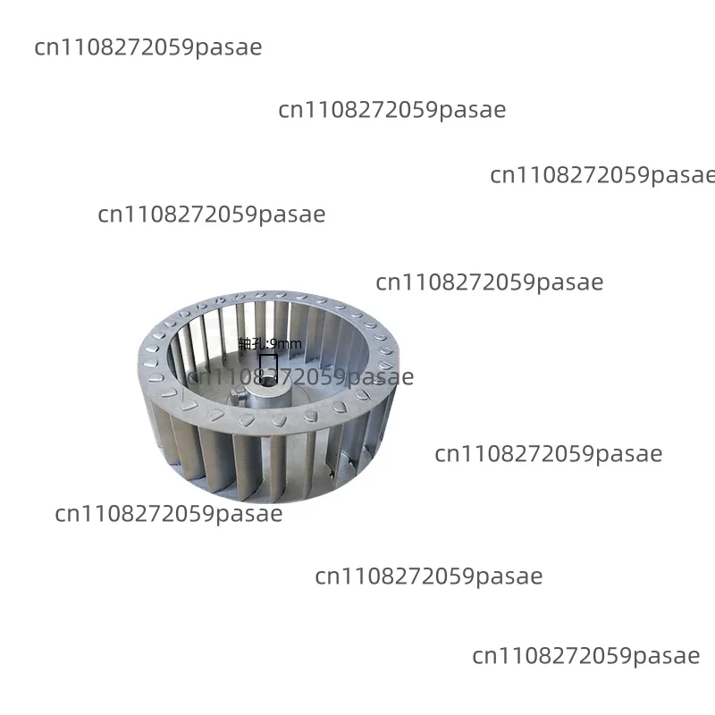 Universal Centrifugal Fan Impeller - Interchangeable Blade Insert Wheel for Industrial Blower Motors