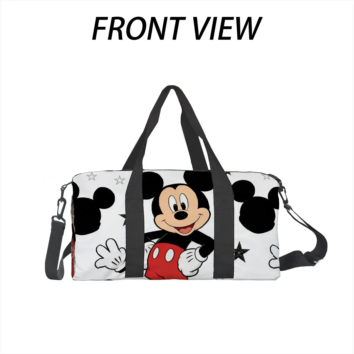 

1pc Mickey Mouse theme Design,Tote Bag, Gym Bag, Shoulder Bag, High-Quality, Large Capacity, Fashionable Gift, Casual Travel