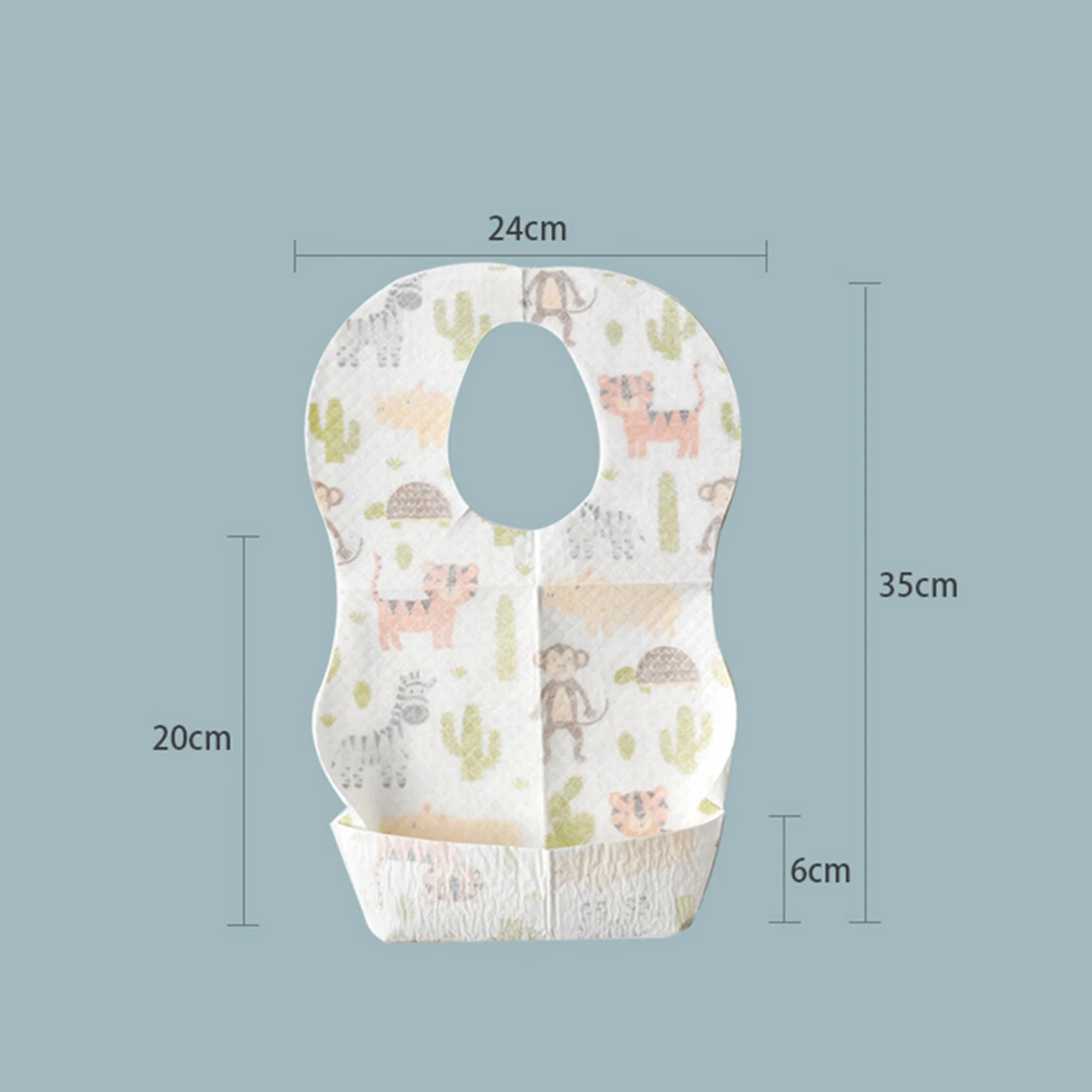 

YSUN-20 шт. детские одноразовые нагрудники из нетканого материала детские нагрудники для малышей фартук для кормления слюной бумажные нагрудники портативные нагрудники