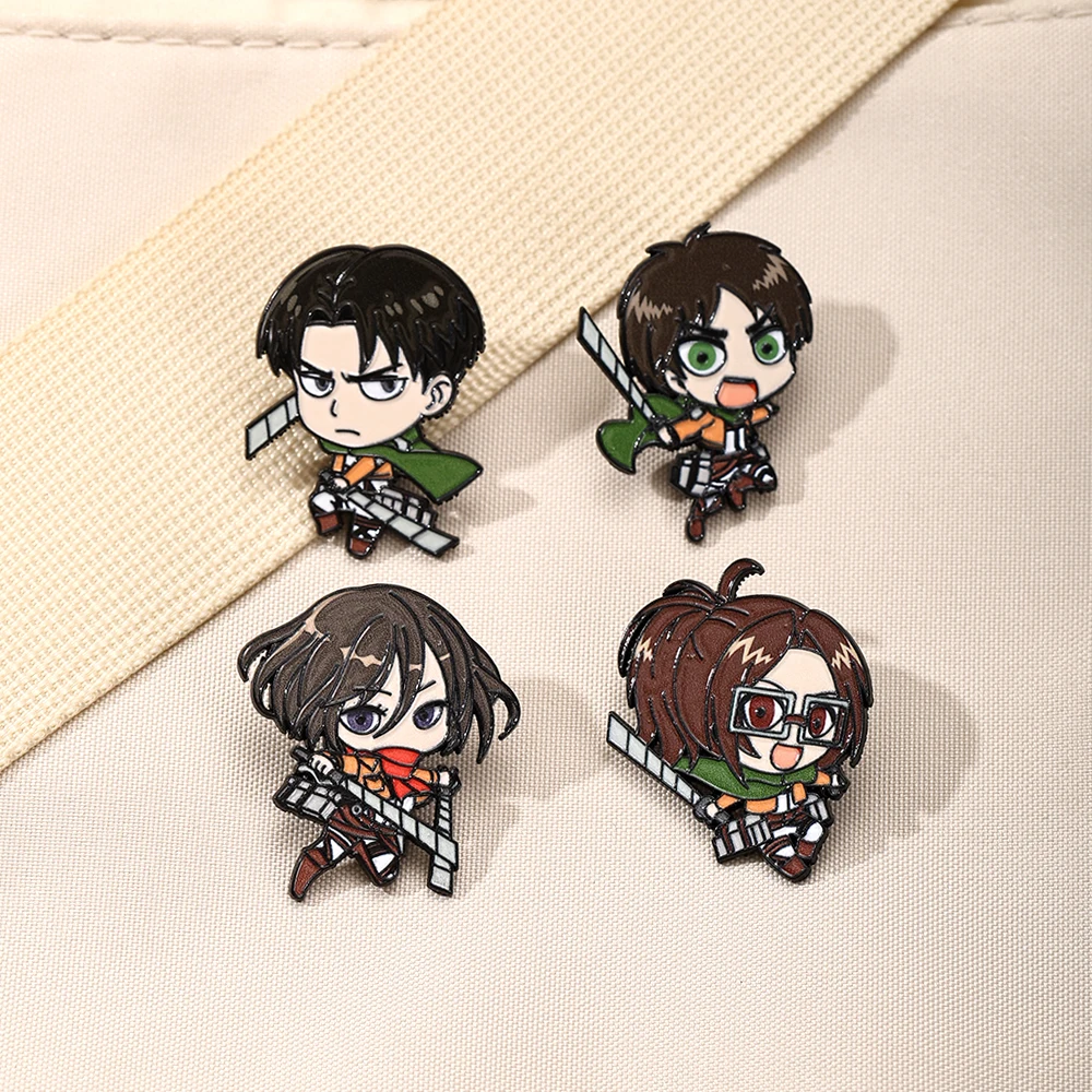 4 Stuks Survey Corps Emaille P - Levi Jewelry & Watches Inc recensie en prijs
