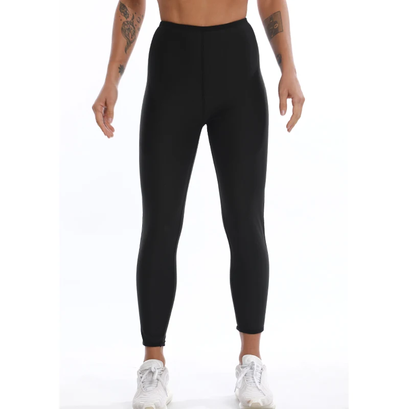 Womens Sauna Sweat Pants High Waist Slimming Long Pants Compression Thermo Workout Exercise Body Shaper Leggings Sauna Shapewear