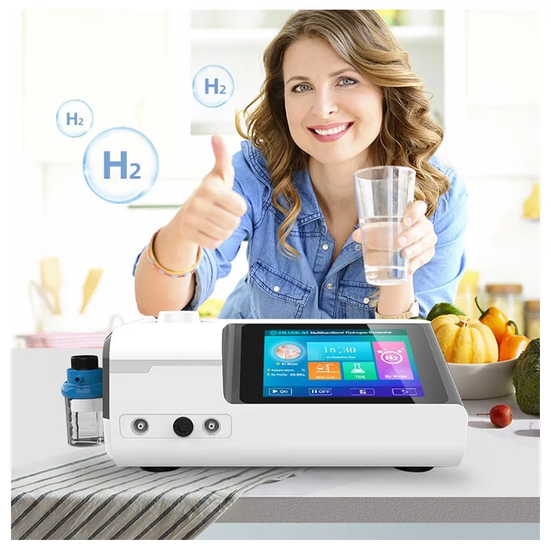 

Multi-function Hydrogen Rich Water Generator Pitcher With Hydrogen Gas Inhalation And Hydrogen Spa Function