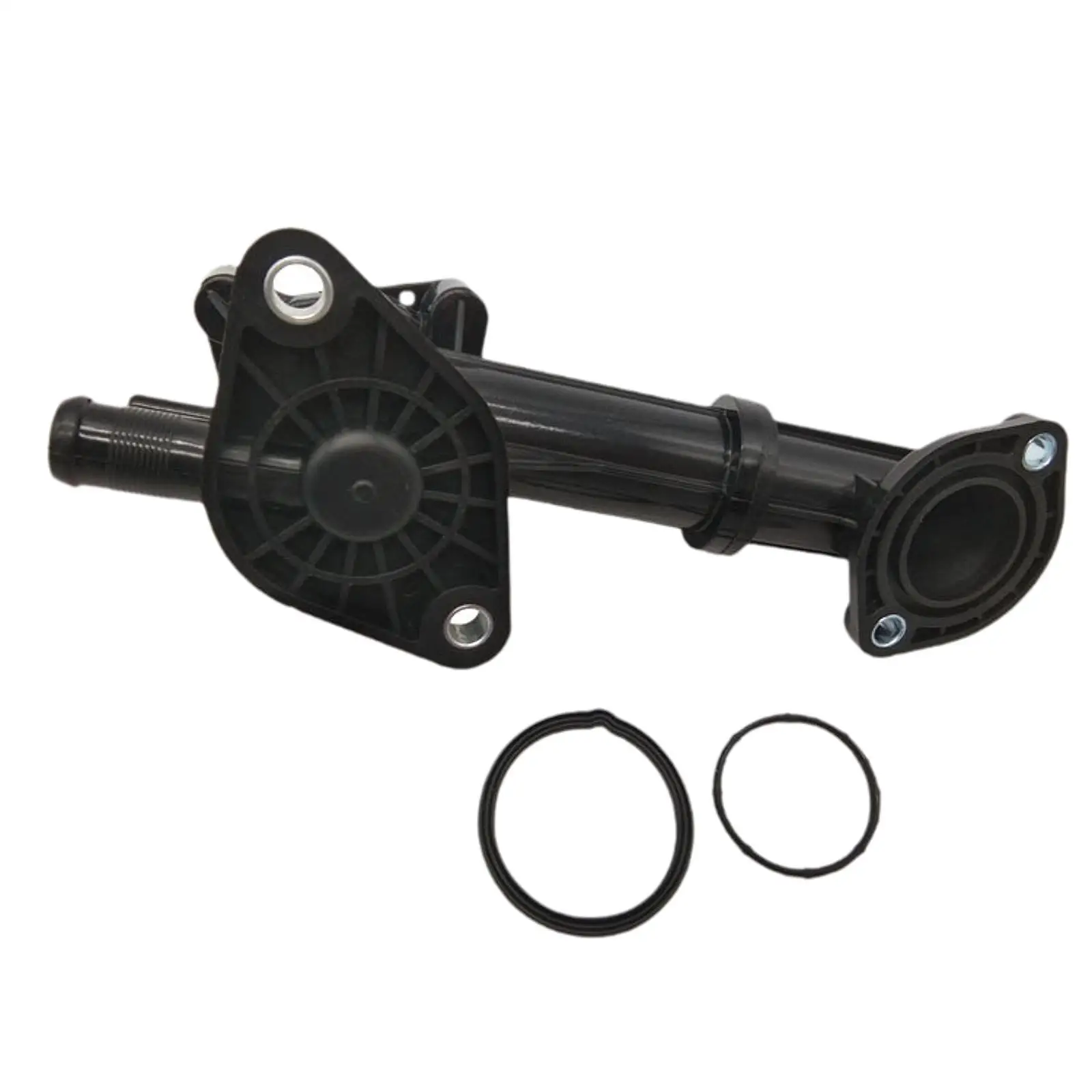 Car Thermostat Housing Water Hose Fitting Easy to Install Multifunction Thermostat Case for Automobile Truck Fittings