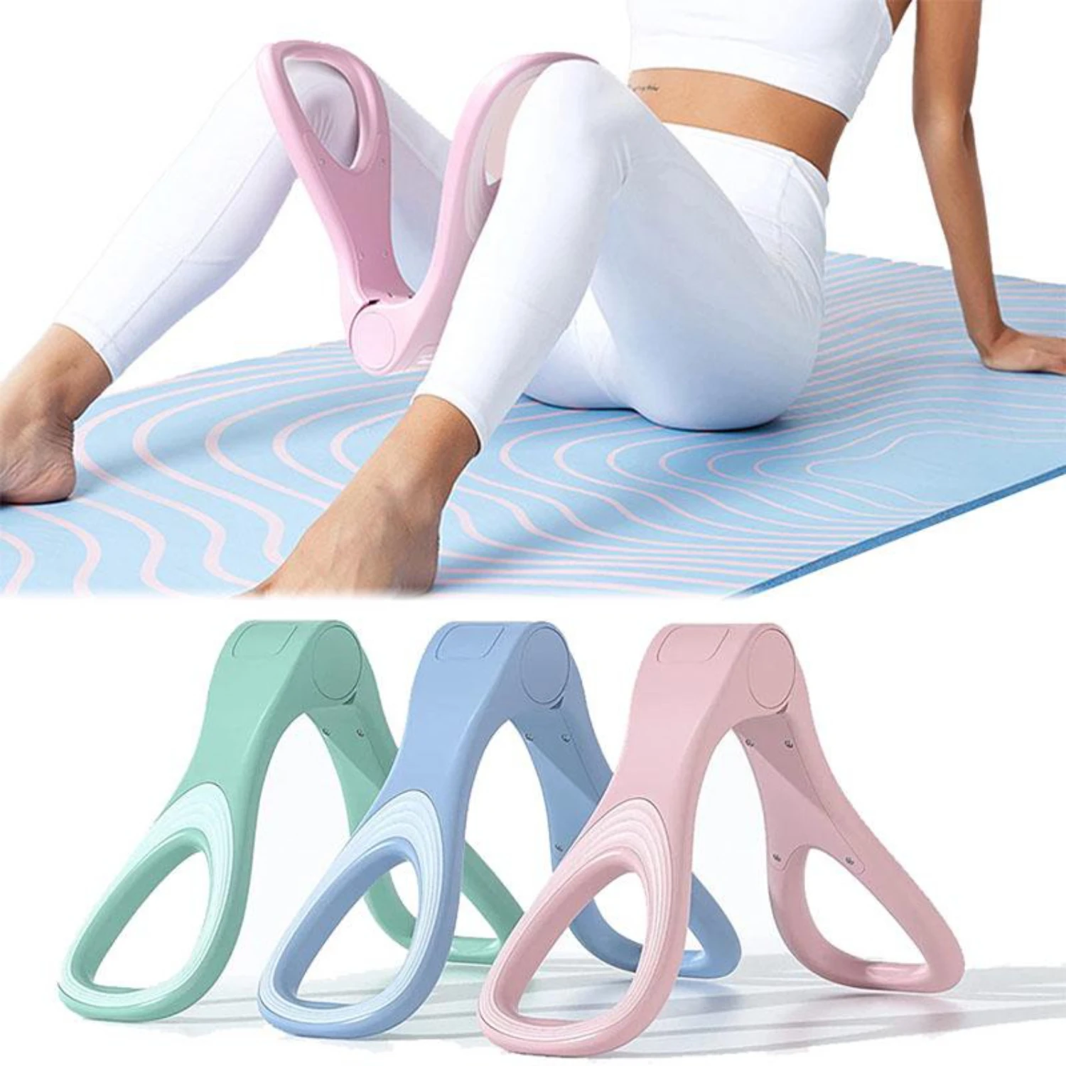 

Hip Trainer for Women - Strengthen Pelvic Floor, Tone Inner Thighs & Buttocks - Best Way to Sculpt Your Lower Body