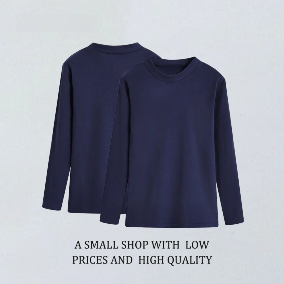 

Men's Double-Sided Fce Long Sve round Ne T-irt Warm Base Layer irt Soft Polyester Fiber Autumn Winter Thermal Top