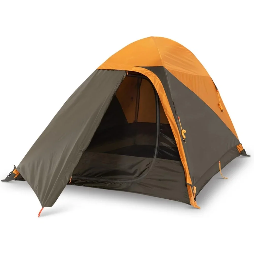 

2P or 4P Backpacking Tent 3 Season Camping, Freestanding Thru Hiking Shelter, Aluminum Pole Frame, Single Door + Vestibule Tent