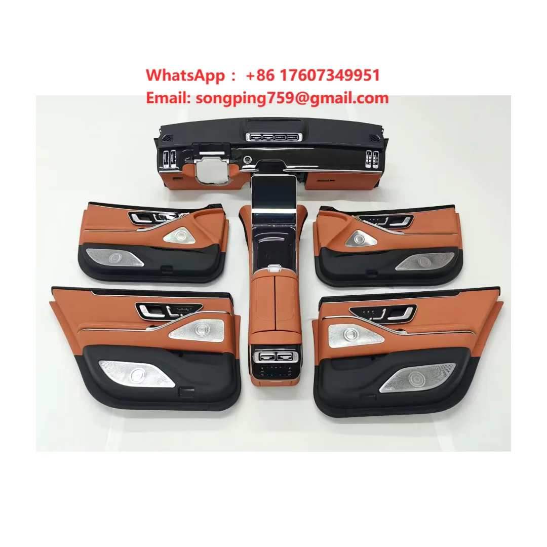 Factory Internal Decoration Kit Upgraded Interior Accessories with Dashboard for S-Class W221
