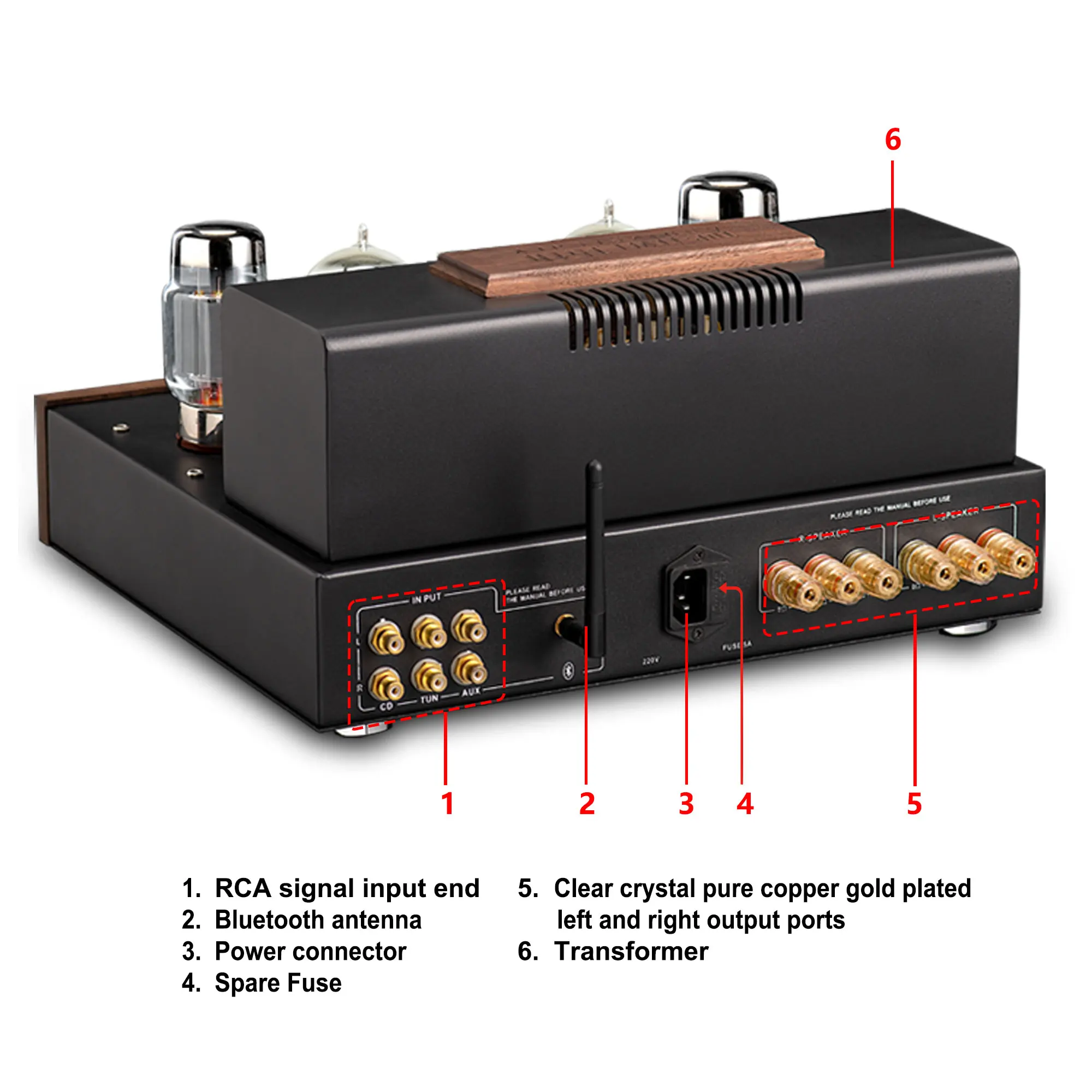 

2025 hot sale World -Class KT88 Vacuum Tube Amplifier for Hi - Fi Music with Rich Interfaces & Personalized Tuning