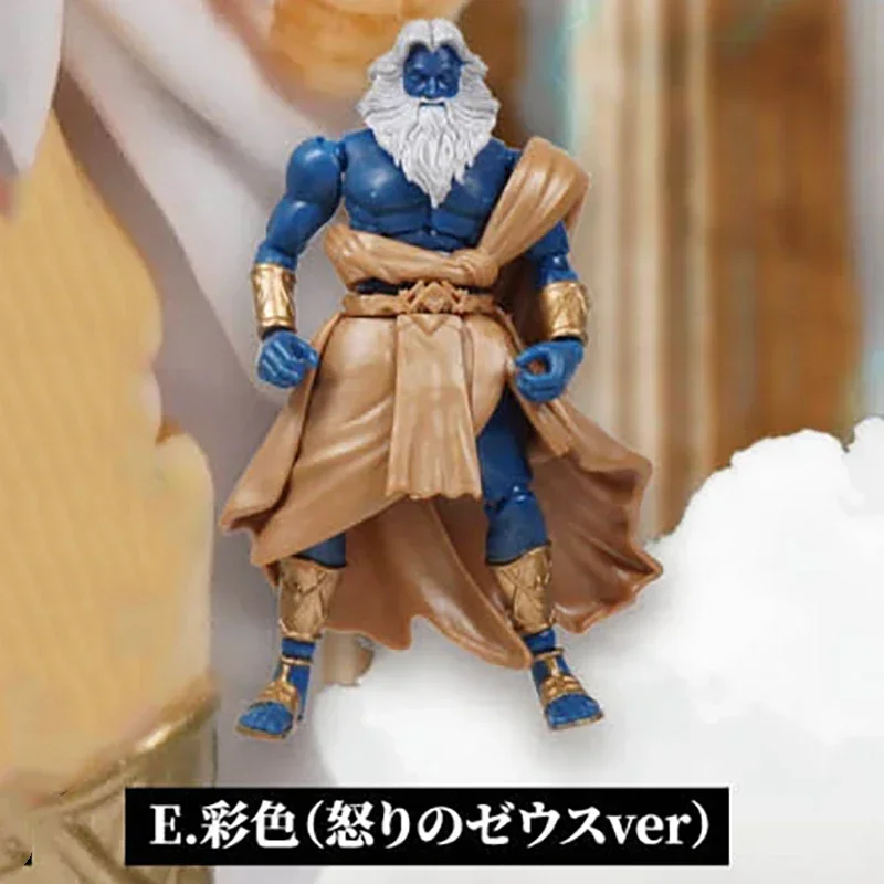 Original Genuine Kawaii Capsule Toys Spirits Gashapon Greek God Zeus Figurine Cute Miniature Antion Figure Creative Gift