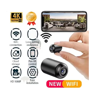Bilashmart 1080P Wireless Mini Camera Surveillance Security Video Cam Night Vision Motion Detect Camcorder Mini Cam Monitor Smart Home NEW