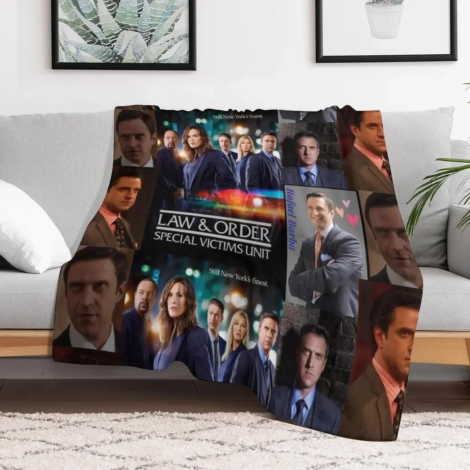 Law and Order SVU Throw Blanket Blankets For Sofas Weighted Blankets