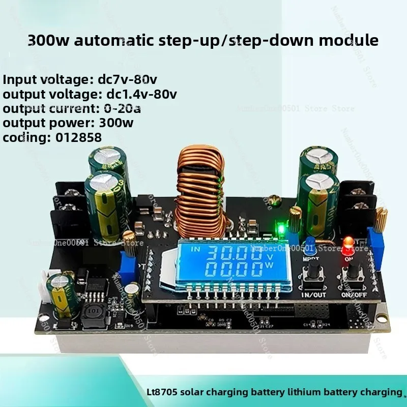 LT8705 المعدل المتزامن وحدة باك الأوتوماتيكية 300W20A شحن الطاقة الشمسية MPPT منظم ، لوحة الطاقة